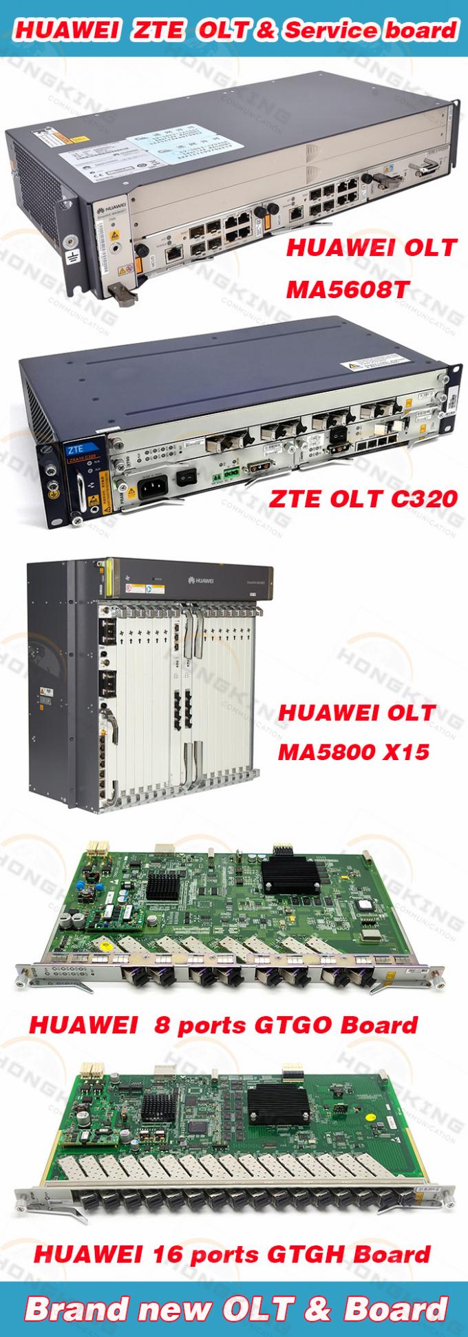 Первоначальное Olt Zxa10 C300 с доской Prwh+1*Gtgo доски Scxn+2*Power доски Huvq+2*Control uplink 2*10g