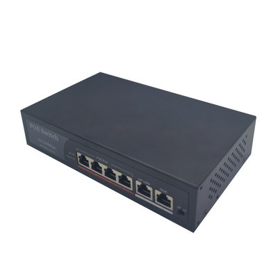 4ep+2e Series Poe Switch OEM ODM 100m 4 10 / 100Mbps Poe Ports