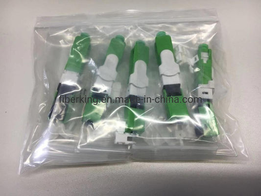 Single Core OEM 52mm Fiber Optic Quick Connector ESC250d SC APC Fast Connector
