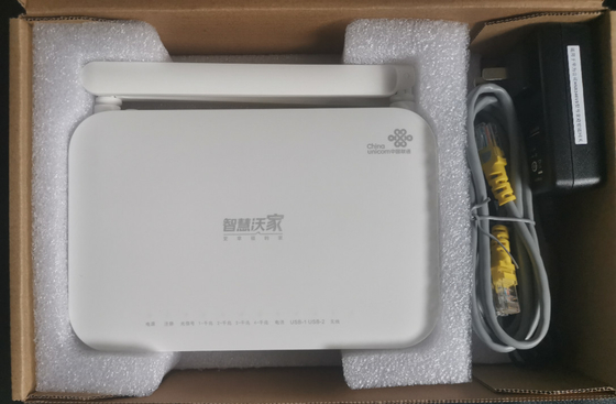 4GE 1POTS 2USB WIFI HUAWEI GPON ONU 10GE Port English Firmware